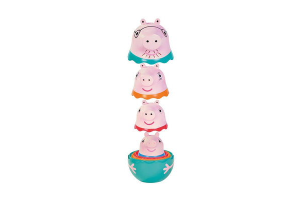 Peppa Pig Nesting Family Dolls Set Childrens Kids Indoor Outdoor Toy Play 18m+