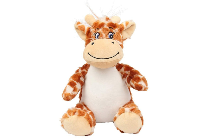 Mumbles Childrens/Kids Printme Mini Animals (Brown Giraffe) (M)