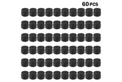 Pack Of 60 Black Tennis Racket Grips