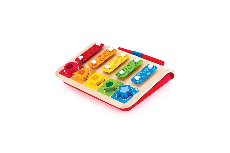 Hape Shape Sorter Xylophone Fun Learning Activity Kids Toddler Play Toy 12m+