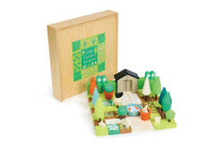 67pc Tender Leaf Toys 30cm Little Garden Designer Wooden Toy Set w Box Kids 3y+