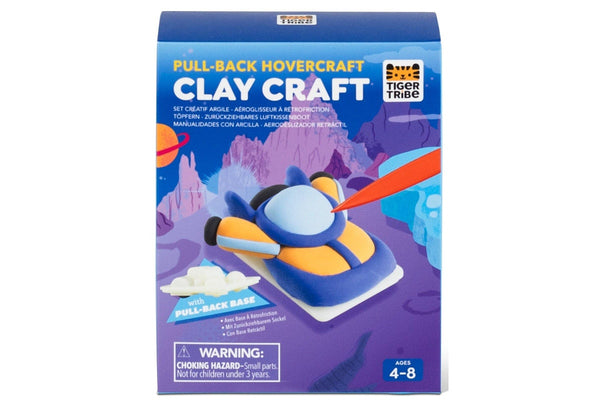 Tiger Tribe: Clay Craft - Pull Back Hovercraft