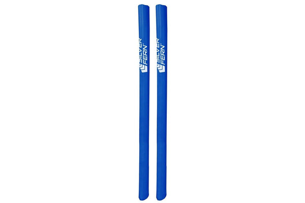 Netball Goal Post Pads (Pair) - Blue (3m)