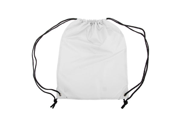 Shugon Stafford Plain Drawstring Tote Bag - 13 Litres (Pack of 2) (White) (One Size)