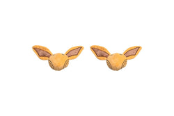 2x Harry Potter Golden Snitch Soft Plush Squeaking Dog Play Toy 20cm Orange