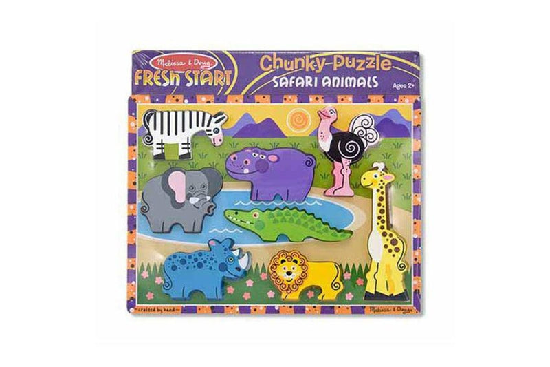 Melissa & Doug: Safari - Chunky Puzzle