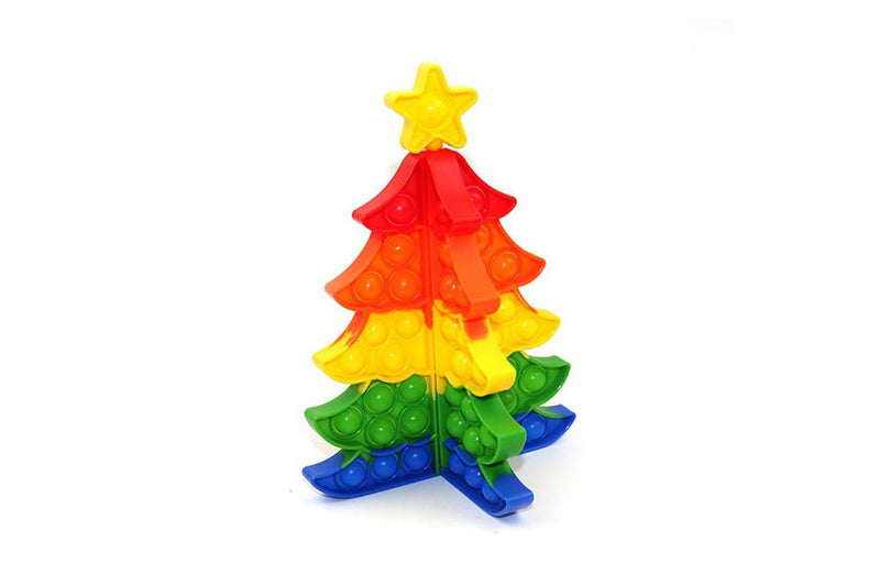 Christmas Push Pop It Fidget Toy Sensory Stress Relief