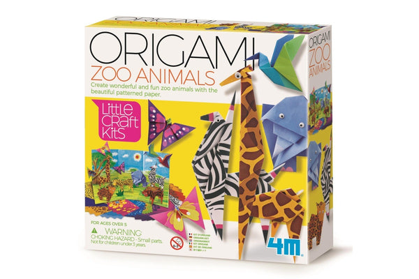 4M: Little Craft - Origami Zoo Animals Kit