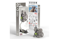 Eugy: Koala - 3D Cardboard Model