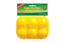 Coghlans Egg Holder Container 6 Eggs Camping Hiking Storage Carrier Case Yellow