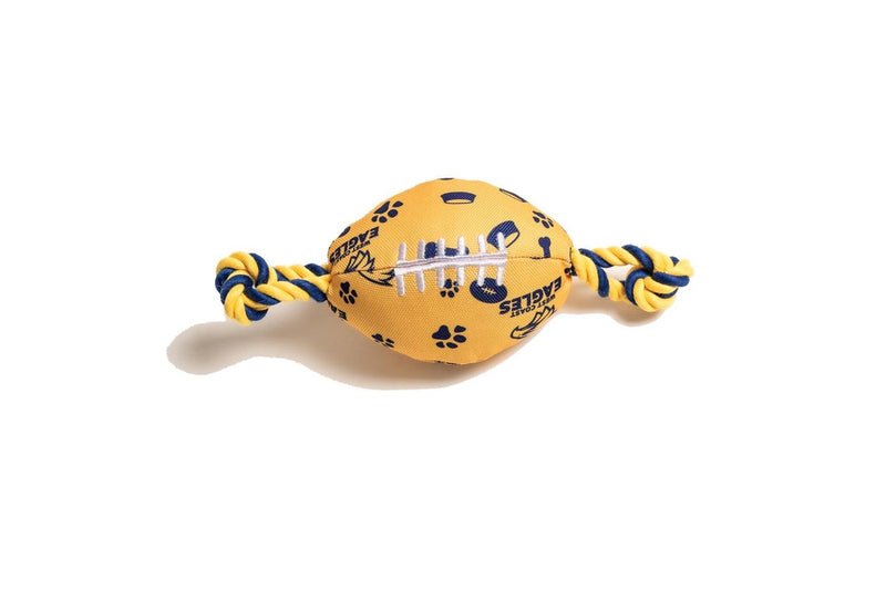 The Stubby Club West Coast Eagles AFL Themed Durable Dog Cat Pet Play Chew Toy