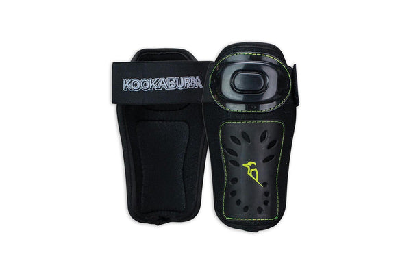 Kookaburra Field Hockey Knee Guard Protection Pair Black Lime Size Senior