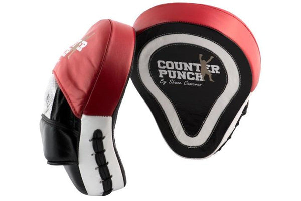 Counterpunch Premium Leather Precision Focus Pads - Red