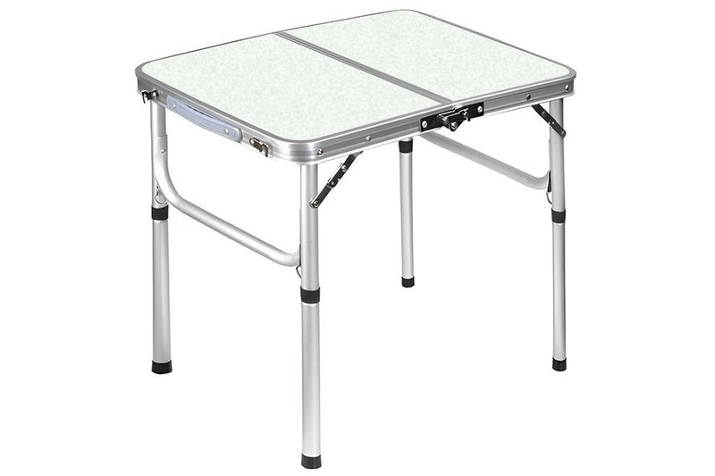 HYPERANNGER Camping Picnic Table with Adjustable Height Legs