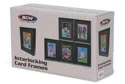 BCW: Interlocking Card Frames - Black