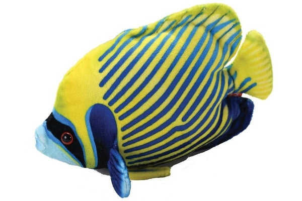 Wild Republic Coral Reef: Emperor Angelfish - 6" Plush