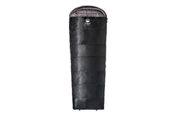 Domex Black Ice XL -8C Right Side Zipper Synthetic Filling Sleeping Bag Black