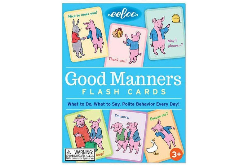 eeBoo: Flashcards - Good Manners