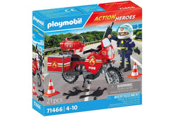 Playmobil: Fire Engine at the Scene of Accident (71466)