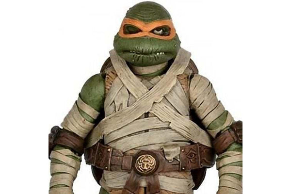 Universal Monsters x TMNT: Ultimate Michelangelo as The Mummy - 7" Figure