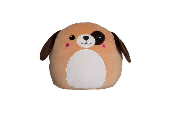 Mumbles Squidgy Dog Plush Toy (Brown) (One Size)