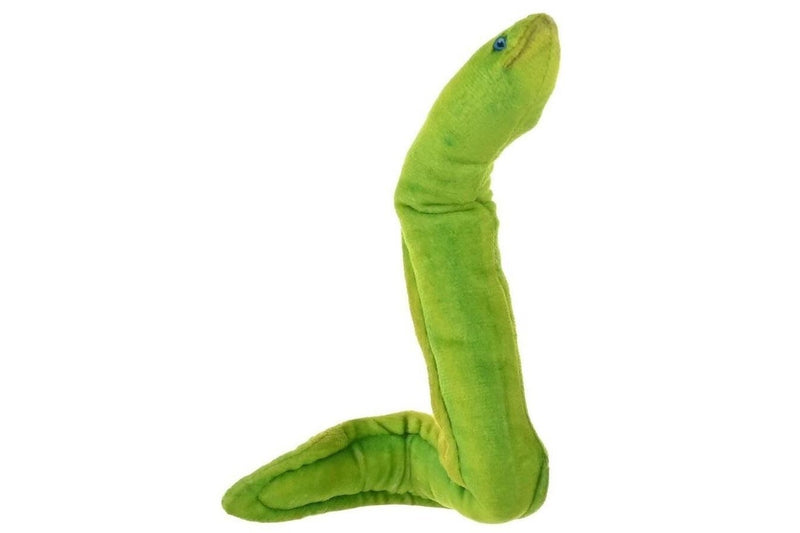 Wild Republic Coilkins: Green Moray Eel - 12" Plush