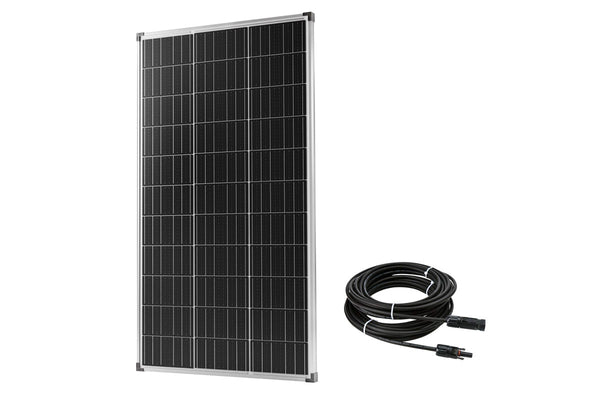 VoltX 160W Solar Panel Fixed + MC4 Solar Panel Cable