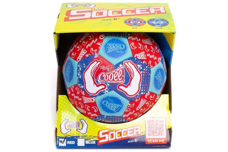 Cooee: Neoprene Mini Soccer Ball - Red