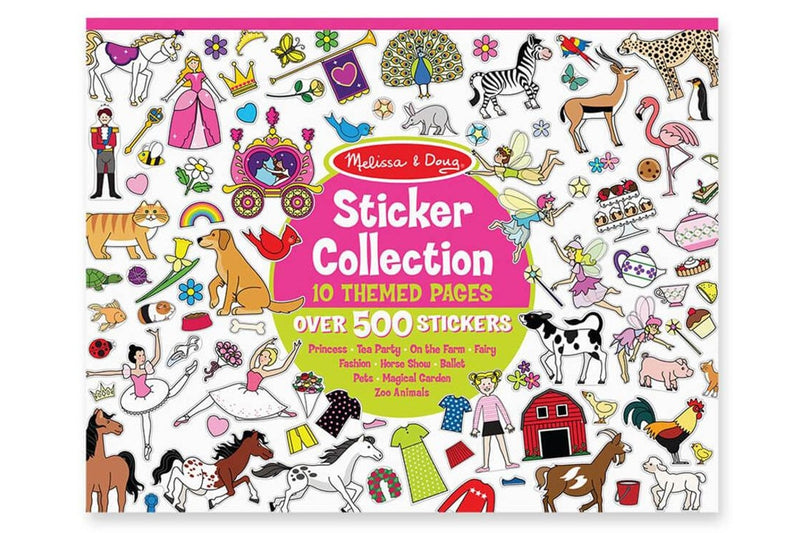 Melissa & Doug: Sticker Collection - Pink