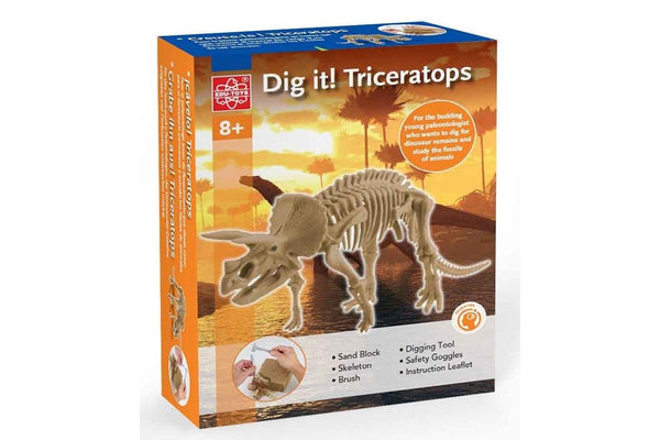 Edu-Toys: Dig It! Triceratops