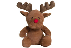 Mumbles Reindeer Plush Toy (Brown) (M)