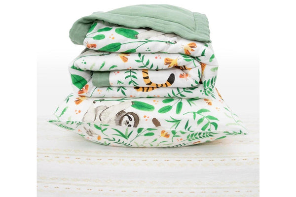 Little Unicorn: Toddler Bedding Set - Mighty Jungle