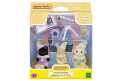 Sylvanian Families: Nursery Friends Sleepover Party Trio