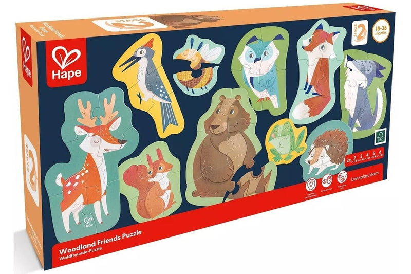 Hape: Woodland Friends Puzzle