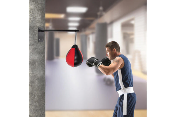 Speed Bag Boxing Punching Bag Wall Mount Reflex Training