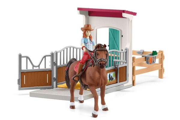 Schleich: Horse Box with Hannah & Cayenne