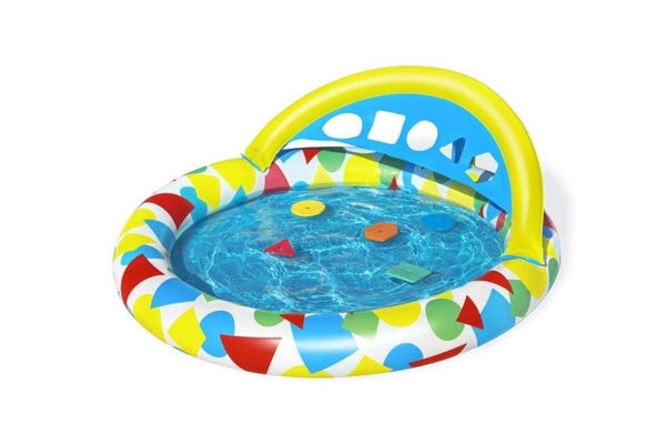 Bestway: Lil' Splash & Learn Baby Pool (47" x 46" x 18"/1.20m x 1.17m x 46cm)