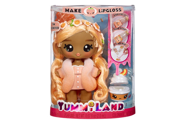 Yummiland: Large Doll & Lipgloss (Peach)