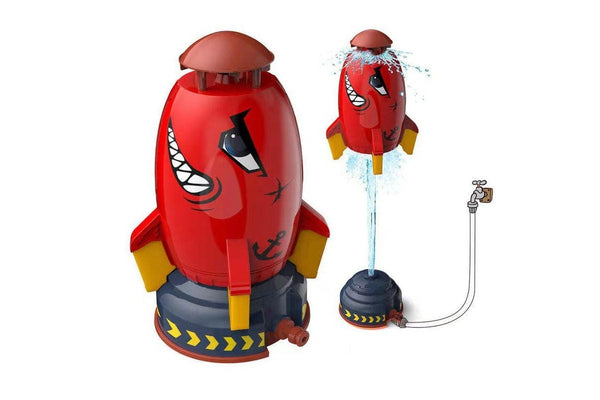 Interactive Outdoor Rocket Water Pressure Launcher Toy