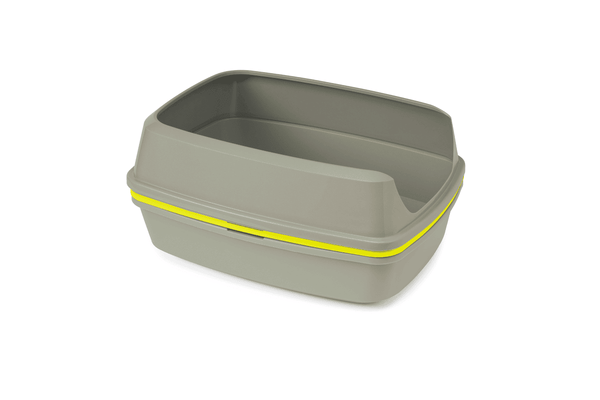 Scoop Free Cat Litter Box, Moderna Lift-to-Sift Grey, Jumbo