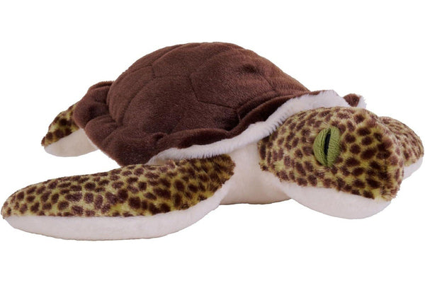 Wild Republic Cuddlekins Eco: Green Sea Turtle - 12" Plush