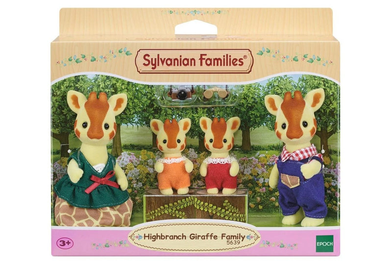 Sylvanian Families - Highbranch Giraffe Family (4-Pack)