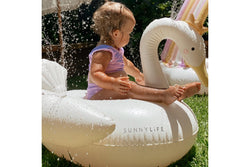 Sunnylife: Inflatable Sprinkler - Princess Swan Multi