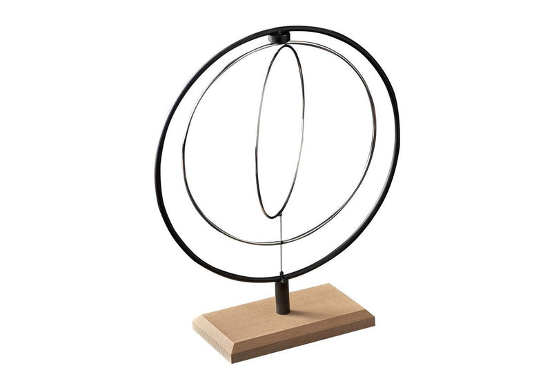 Geek Culture Kinetic Hoop Sculpture Science Toy Home Office Desk Accessory 28cm