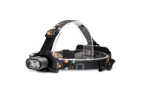 20W 800Lm 6000K Xml T6 Led Headlamp Black Head Torches