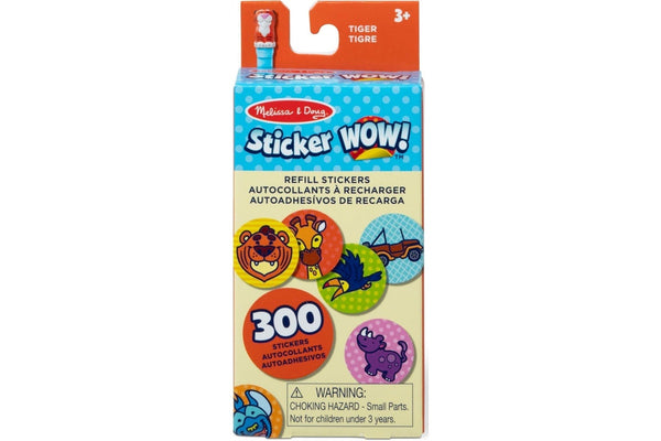 Melissa & Doug: Sticker WOW! Refill Stickers - Tiger