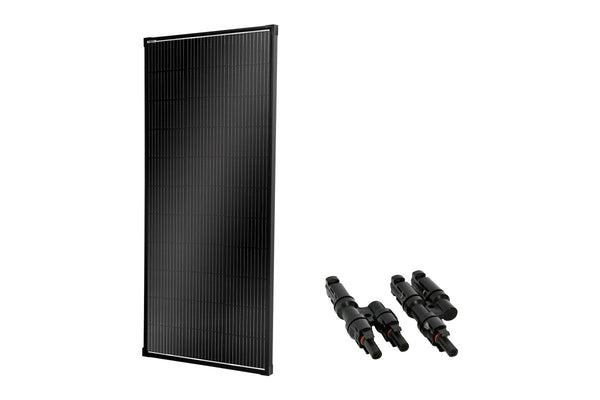 200W Solar Panel Fixed + MC4 Y-Branch Connector