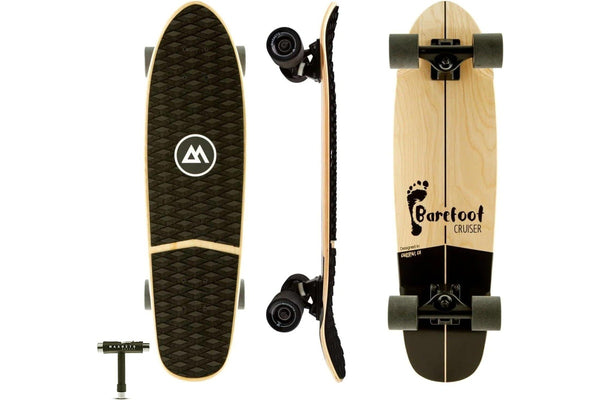 Magneto Barefoot Mini Cruiser Skate Board