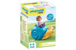 Playmobil: 1.2.3 Rocking Snails with Rattle Feature (71322)