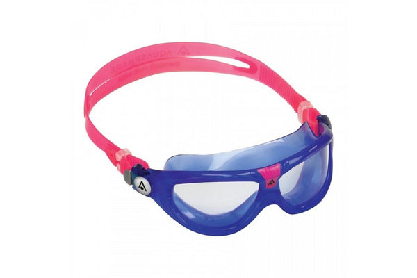 Aquasphere Childrens/Kids Seal 2 Clear Swimming Goggles (Blue/Pink) (One Size)